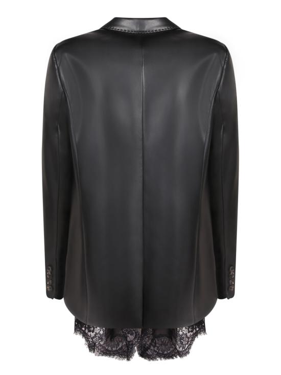 27FW 에르마노 피렌제 자켓 D49EI017 E98 MF099 Black - ERMANNO FIRENZE