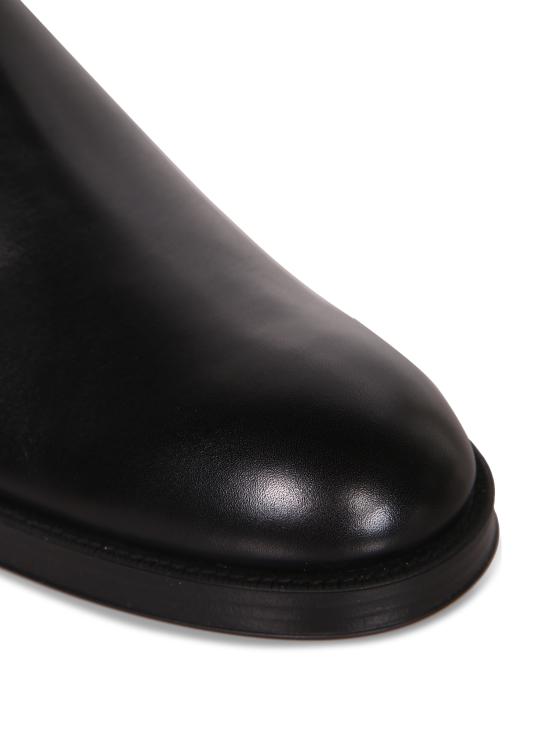 27FW 토즈 레더 앵클 부츠 XXM75L00P 20D90 B999 Black - TODS