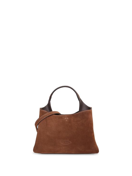 27FW 토즈 마이크로 토트백 XBWAPAE L000XBL 246F Brown