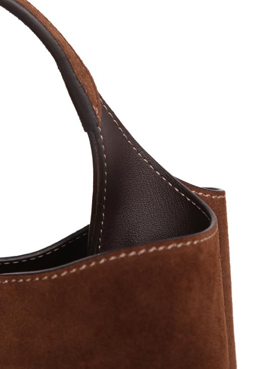 27FW 토즈 마이크로 토트백 XBWAPAE L000XBL 246F Brown - TODS