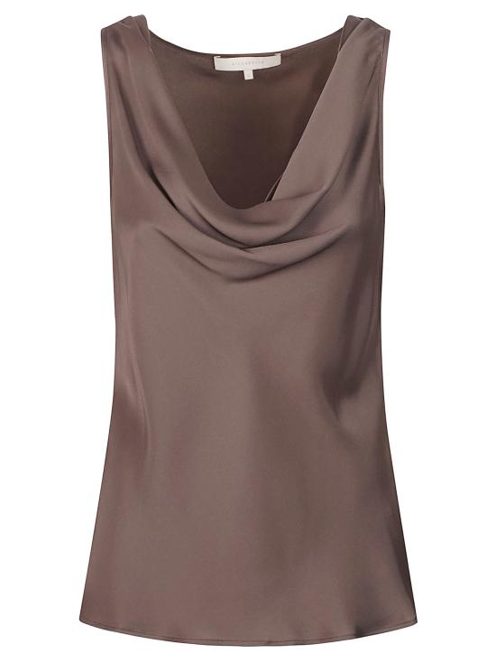 26FW 실크95파이브 긴팔 티셔츠 PARIS COWL NECK CAFE CAFFE