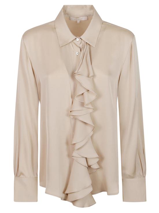 26FW 실크95파이브 셔츠 BORDEAUX LONG SLEEVE BLOUSE BONE BEIGE