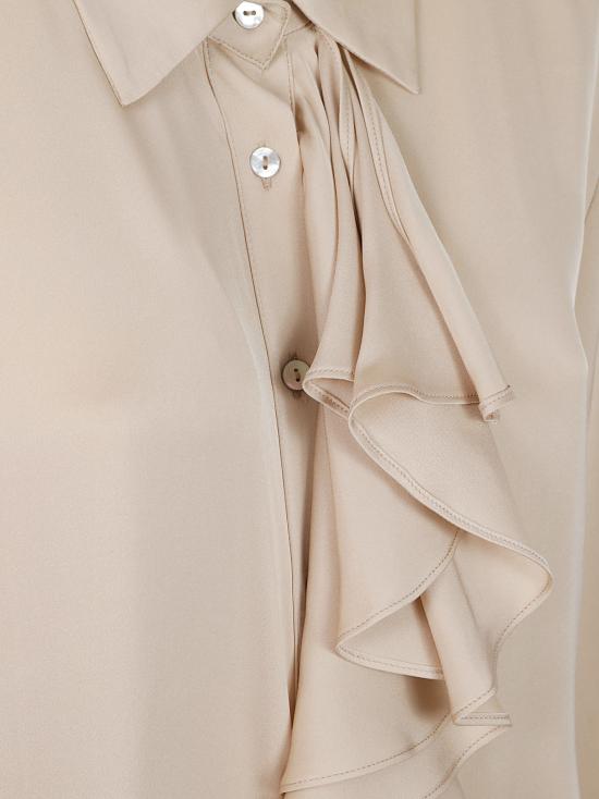26FW 실크95파이브 셔츠 BORDEAUX LONG SLEEVE BLOUSE BONE BEIGE - SILK95FIVE