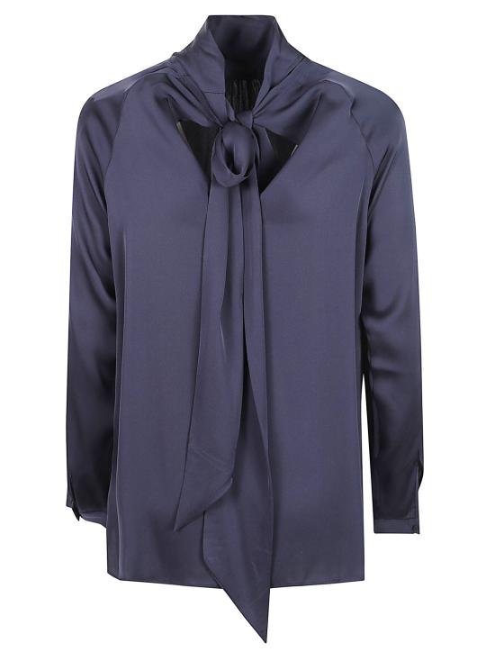 26FW 실크95파이브 셔츠 SOMMIER EVE HALTER NAVY BLUE - SILK95FIVE