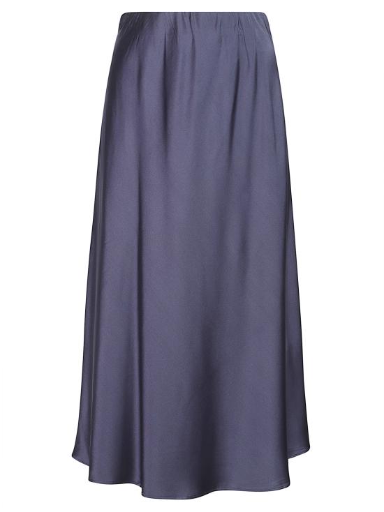 26FW 실크95파이브 미디 스커트 CHAMONIX MIDI SKIRT NAVY BLUE