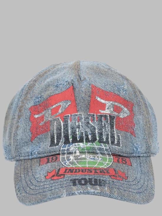 26FW 디젤 모자 A25832 0BFCC01 DENIM