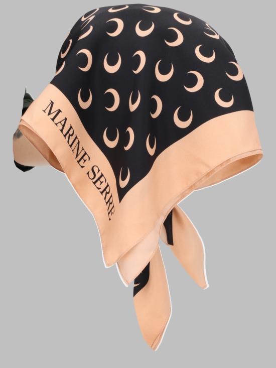 26FW 마린세르 머플러/스카프 UHG035A CWOV0061IT99 BLACK - MARINE SERRE