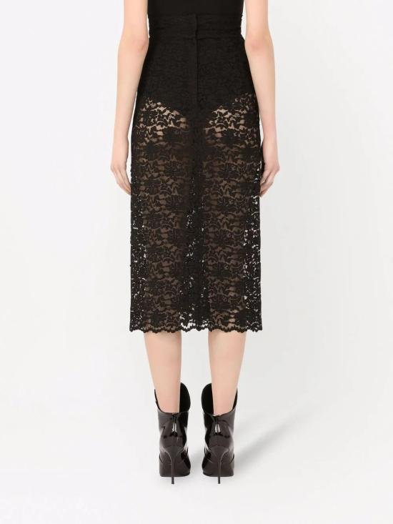 26FW 돌체앤가바나 스커트 F4B4MTFLM9B N0000 NERO - DOLCE & GABBANA