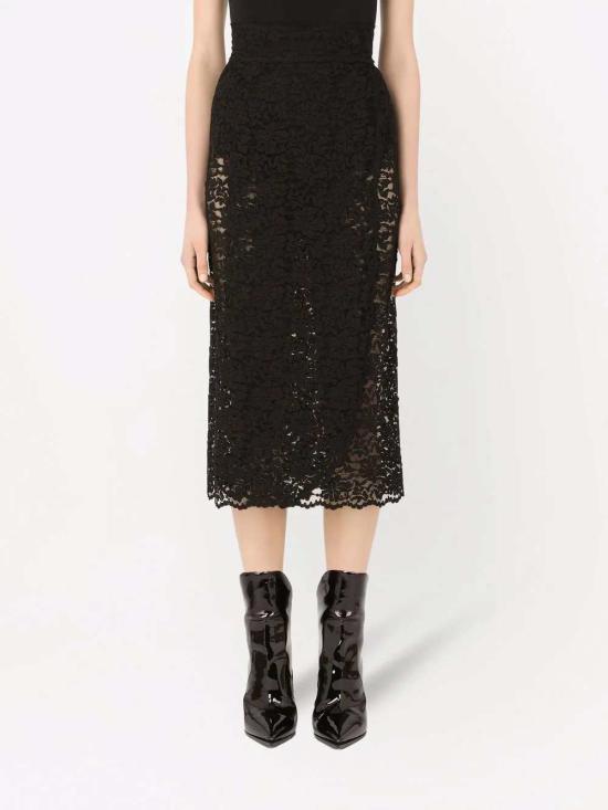 26FW 돌체앤가바나 스커트 F4B4MTFLM9B N0000 NERO - DOLCE & GABBANA