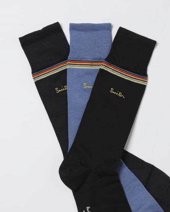 25FW 폴 스미스 양말 M1A SOCK TLOGO MULTICOLOR - PAUL SMITH