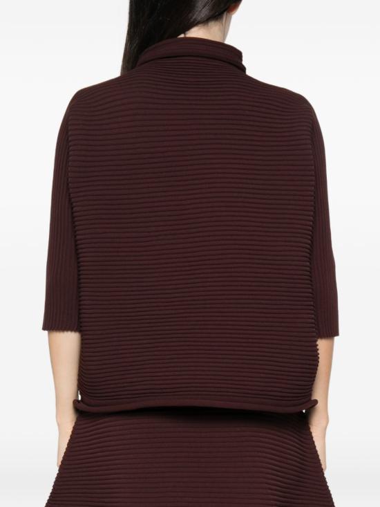 26FW 플리츠플리즈 터틀넥 PP68KK801 47 DARK BROWN DOM - PLEATS PLEASE