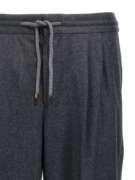 26FW 브루넬로 쿠치넬리 팬츠 BR299974BM GRAY - BRUNELLO CUCINELLI