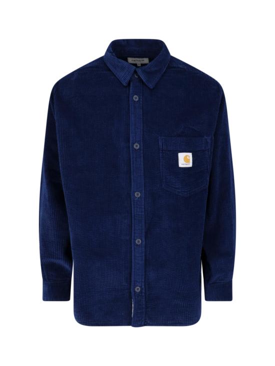 26FW 칼하트 WIP 긴팔 셔츠 I037059 1C02 DARK NAVY DOM
