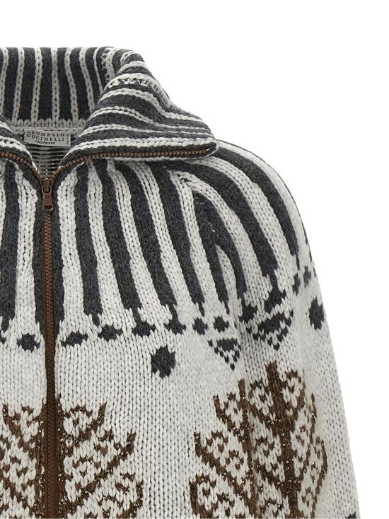26FW 브루넬로 쿠치넬리 가디건 BR346009BM MULTICOLOR - BRUNELLO CUCINELLI