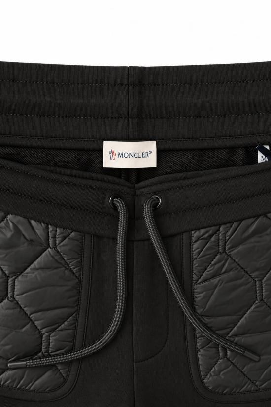 26FW 몽클레어 트레이닝/조거 팬츠 8H00018 89B3P 999 BLACK DOM - MONCLER