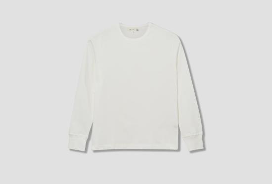 26FW 메르츠 비 슈바넨 긴팔 티셔츠 2M15LS 01 WHITE DOM