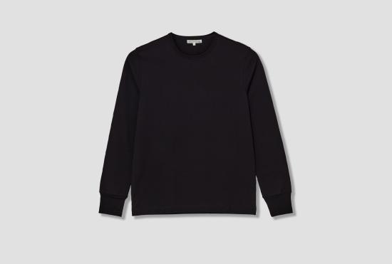 26FW 메르츠 비 슈바넨 긴팔 티셔츠 2M15LS 99 DEEP BLACK DOM