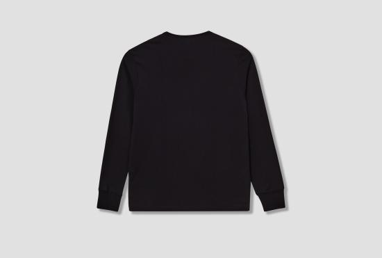 26FW 메르츠 비 슈바넨 긴팔 티셔츠 2M15LS 99 DEEP BLACK DOM - MERZ B. SCHWANEN