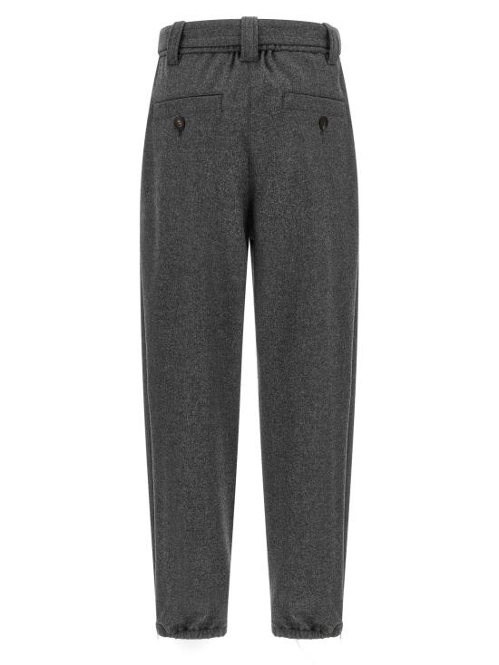 26FW 브루넬로 쿠치넬리 팬츠 BR346012BM GREY - BRUNELLO CUCINELLI