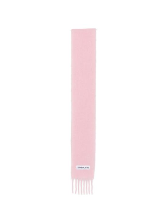 26FW 아크네 스튜디오 벨리 스키니 모헤어 머플러 CA0443D DJS PINK