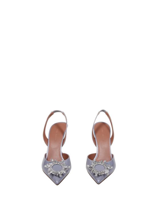 26FW 아미나 무아디 힐/펌프스 BEGUM SLING 95 PATENT GREY PEARLY - AMINA MUADDI