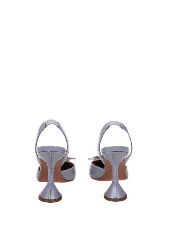 26FW 아미나 무아디 힐/펌프스 BEGUM SLING 95 PATENT GREY PEARLY - AMINA MUADDI