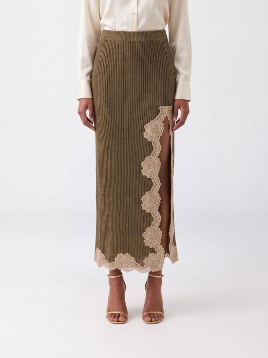 26FW 발렌티노 가라바니 스커트 KG06EAJN 2VT Brown