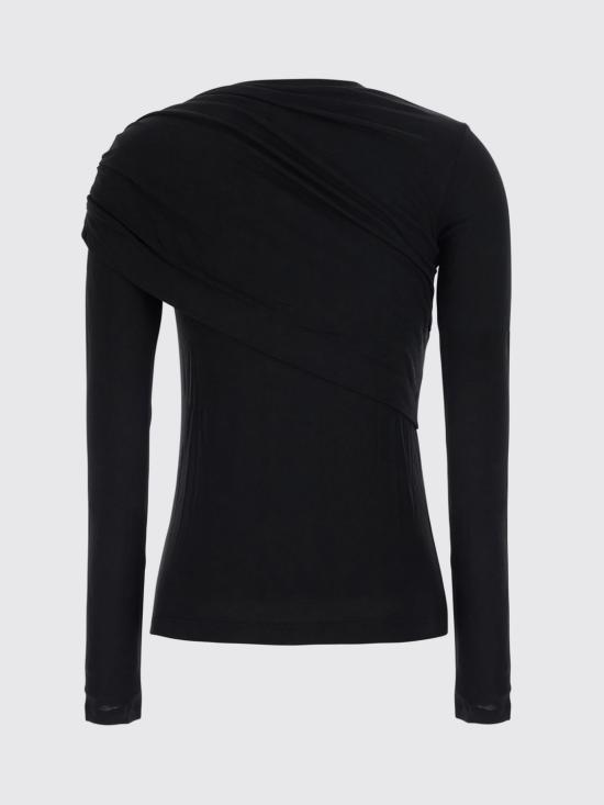26FW 이자벨마랑에뚜왈 드레시 드레이프 저지 탑 HT0656FDD3K01E 01BK Black - ISABEL MARANT ETOILE