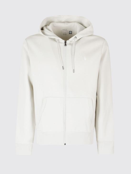 26FW 폴로 랄프로렌 더블 니트 후드 집업 710881517 517 Grey 1 - POLO RALPH LAUREN