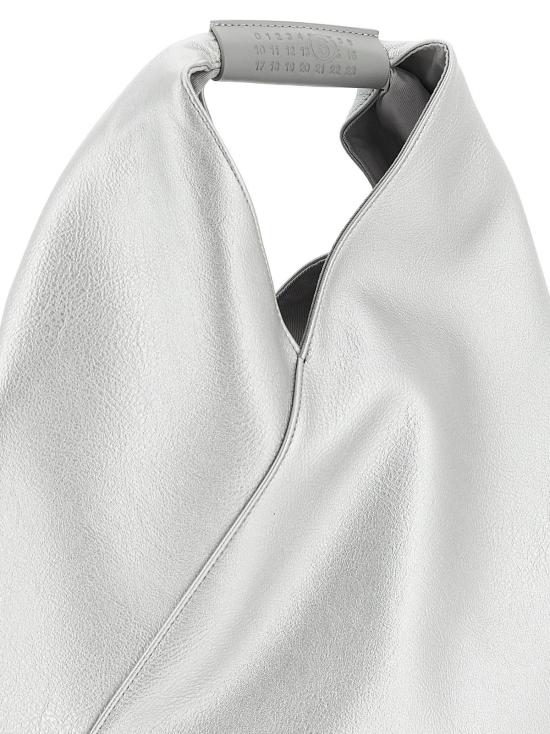  MM6 메종마르지엘라 가방 메종 마르지엘라 일본 스몰 핸드백 6호 실버 색상 - MM6 MAISON MARGIELA