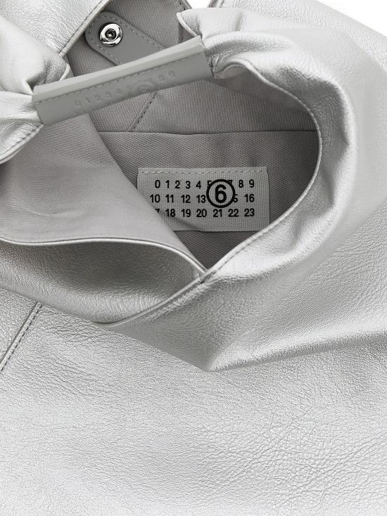  MM6 메종마르지엘라 가방 메종 마르지엘라 일본 스몰 핸드백 6호 실버 색상 - MM6 MAISON MARGIELA