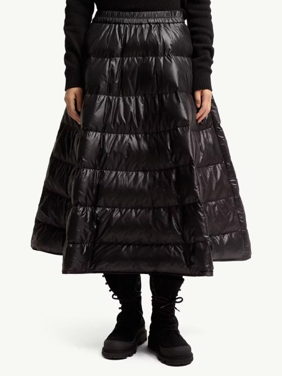 26FW 몽클레어 스커트 L20932D00051597YG 999 BLACK - MONCLER