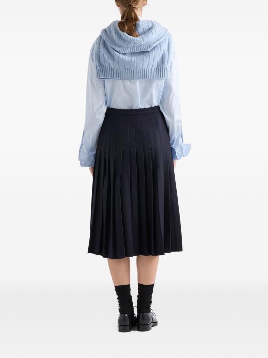 26FW 프라다 스커트 P192IESOOO1ACZ F0008 BLUE - PRADA