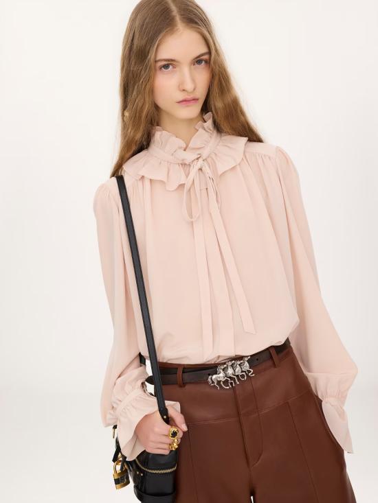 26FW 끌로에 셔츠 CH26WH170005 6H6 PINK PURPLE - CHLOE