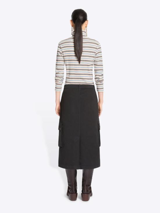 26FW 드리스 반 노튼 스커트 0108104046 900 BLACK - DRIES VAN NOTEN