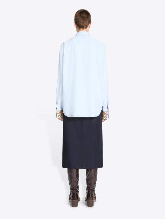 26FW 드리스 반 노튼 셔츠 0107404314 514 BLUE - DRIES VAN NOTEN