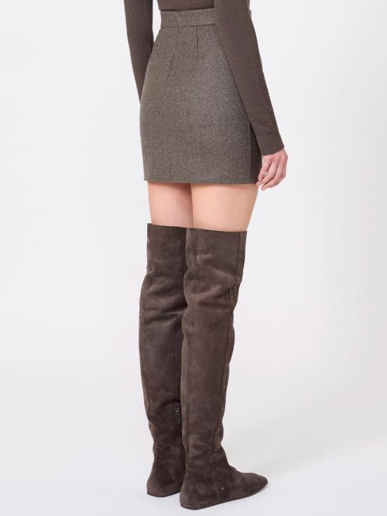 26FW 막스마라 스커트 MXSACINOSO 003 BROWN - MAX MARA