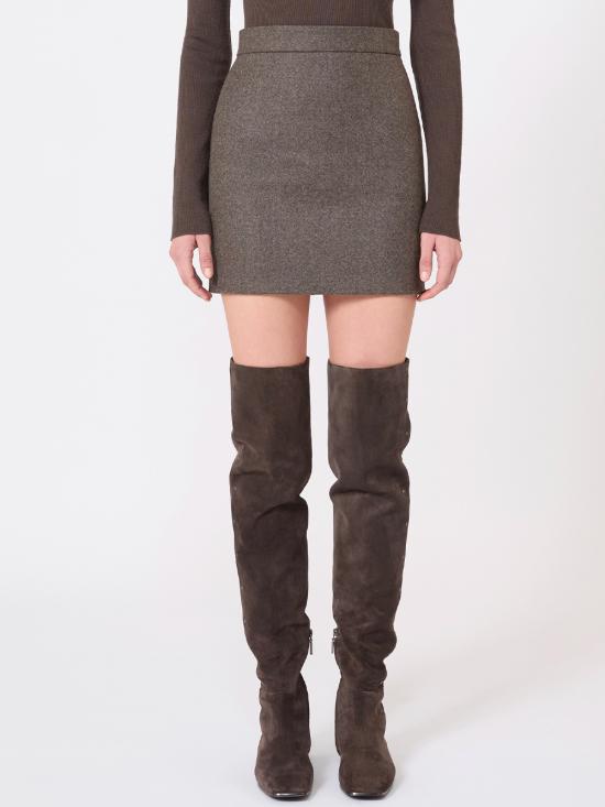 26FW 막스마라 스커트 MXSACINOSO 003 BROWN - MAX MARA