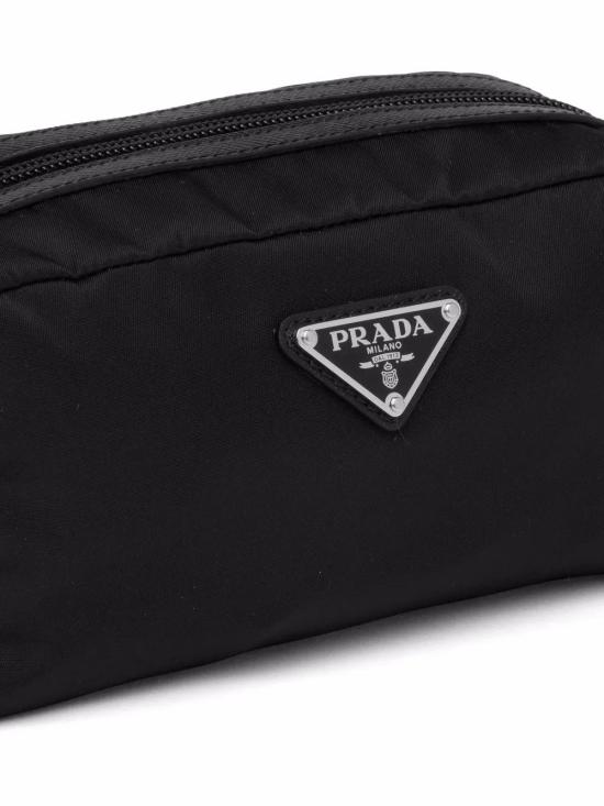 26FW 프라다 리나일론 앤 사피아노 네세서리 2NA0452DMH F0002 BLACK - PRADA