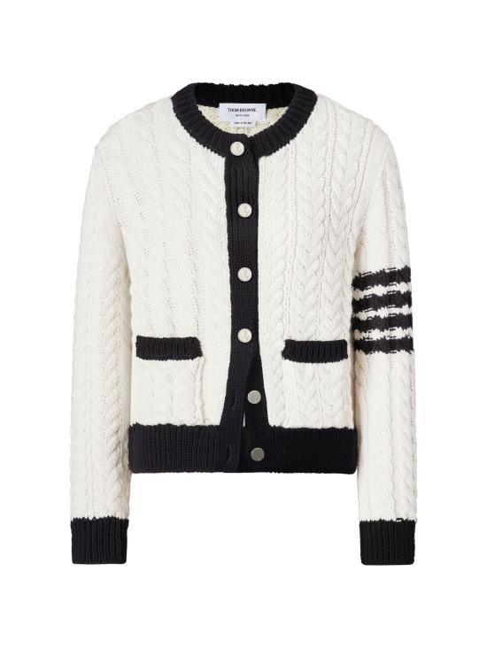 26FW 톰브라운 스웨터 FKC724AY1024 100 WHITE
