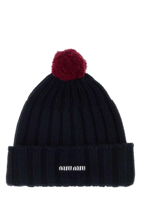26FW 미우미우 모자 5HC6112G9M F0X58 BLUE