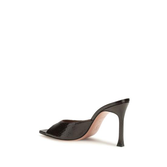 26FW 아미나 무아디 힐/펌프스 AM18S366585ALESHINYCOFFEBB BROWN - AMINA MUADDI