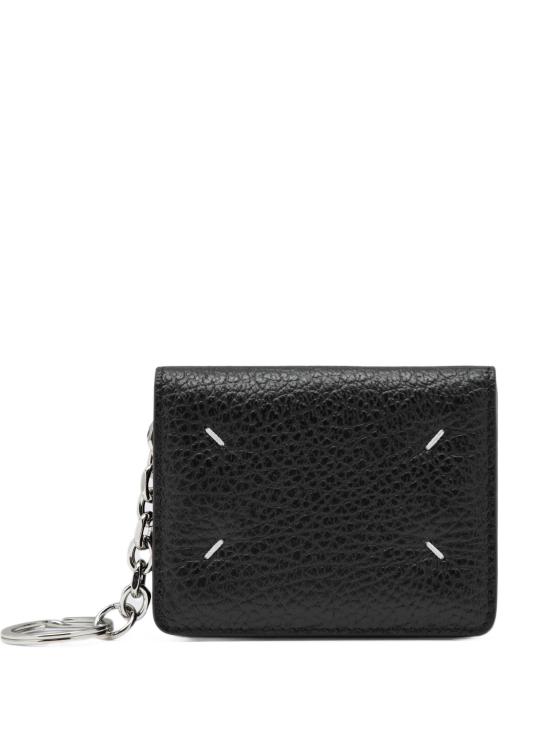 26FW 마르지엘라 스티치 키링 카드지갑 S56UI0128UP4455 T8013 BLACK