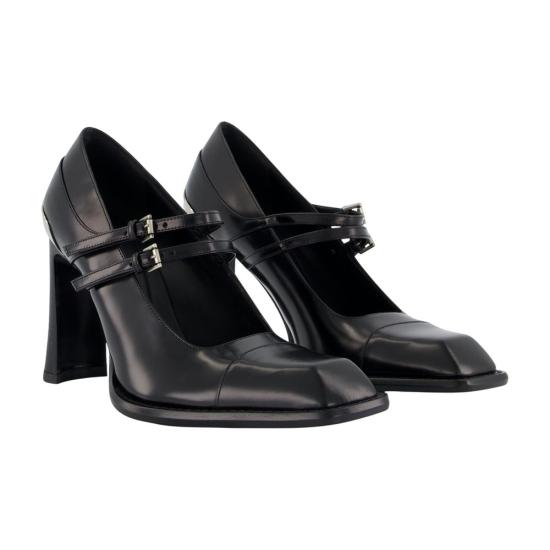 26FW 알렉산더 맥퀸 플랫 슈즈 876311WIAK91000 BLACK - ALEXANDER MCQUEEN