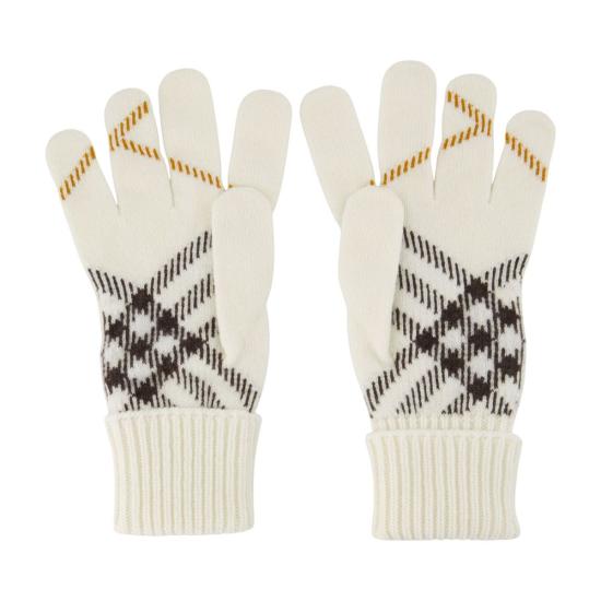 26FW 버버리 장갑 8132897A4486 WHITE - BURBERRY