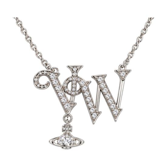 26FW 비비안웨스트우드 목걸이/팬던트 630203KS02P102P102 SILVER - VIVIENNE WESTWOOD