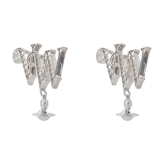26FW 비비안웨스트우드 이어링 6201039G02P102P102 SILVER - VIVIENNE WESTWOOD