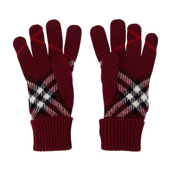 26FW 버버리 장갑 8132899A1308 BURGUNDY - BURBERRY