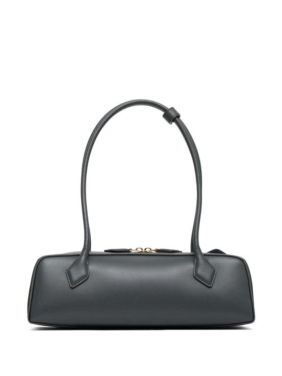 26FW 알라이아 르 테켈 미디움 레더 숄더백 AA1S06033I061 U48 GREY - ALAIA