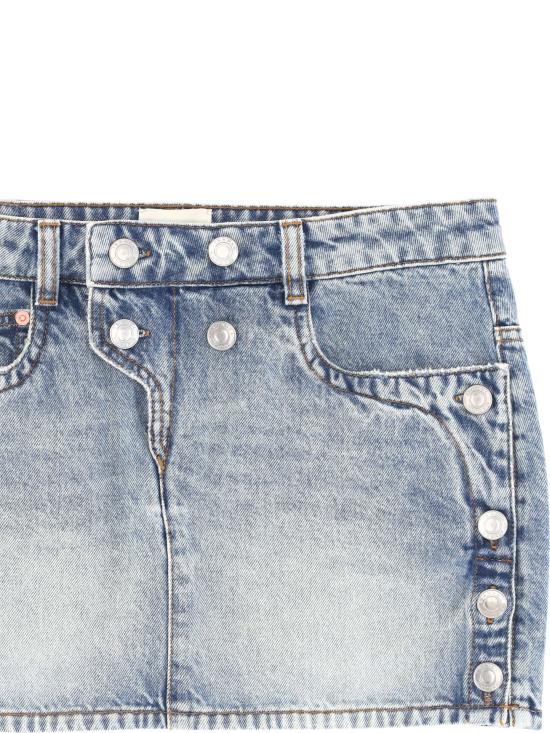 26FW 이자벨마랑 랄마 빈티지 블루 데님 미니 스커트 JU0574FBD4H01I 30VU VINTAGE BLUE - ISABEL MARANT